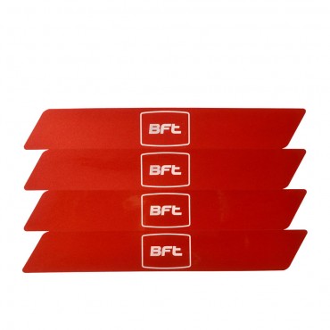 Etichete rosii reflectorizante BFT-STICKER