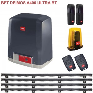 Automatizare poarta culisanta max.400kg, BFT Deimos ULTRA BT KIT A400 